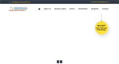 Desktop Screenshot of moonwalkresidency.com